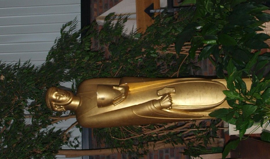 Statut de saint Éloi par Jean Puiforcat. © C. D. A. S.
