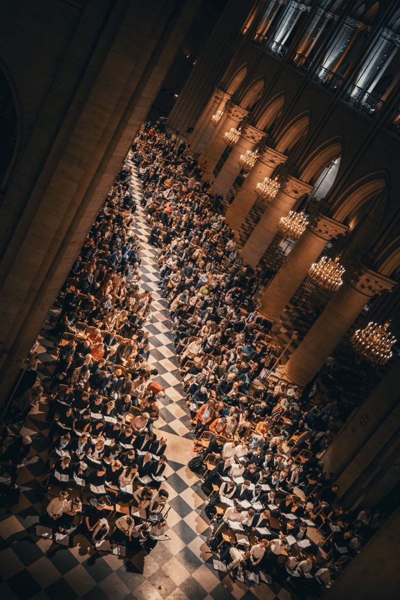Veillée de prière pour la vie 2025. © Liam Houarau / Diocèse de Paris.