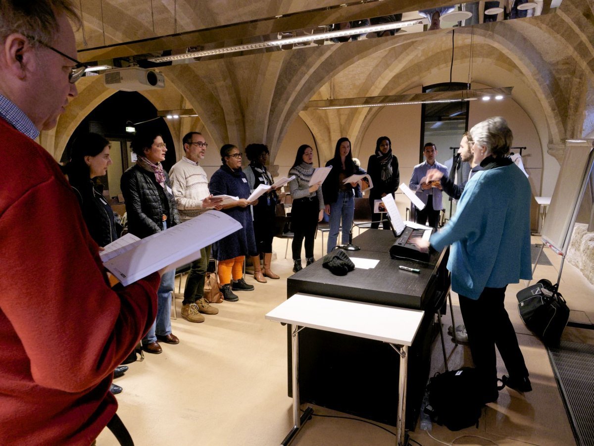 Rencontre diocésaine des acteurs musicaux de la liturgie. © Yannick Boschat / Diocèse de Paris.