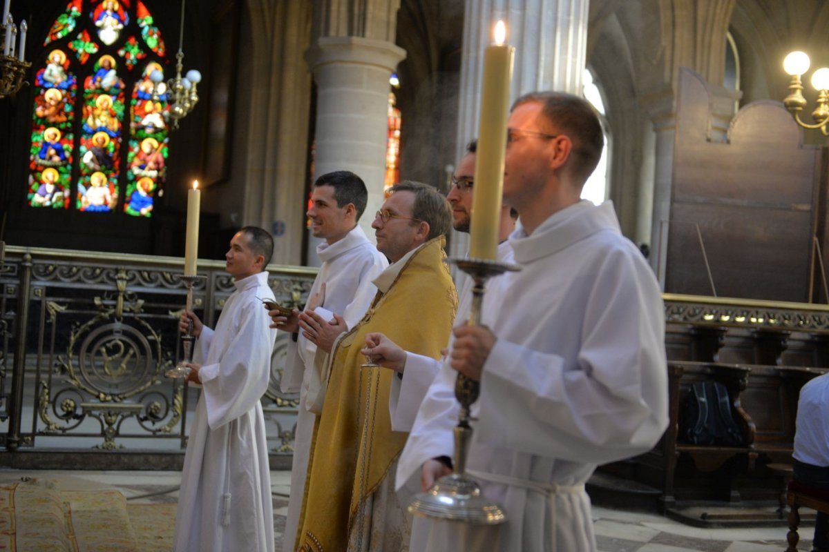 Veillée de prière pour les vocations 2023. © Marie-Christine Bertin / Diocèse de Paris.