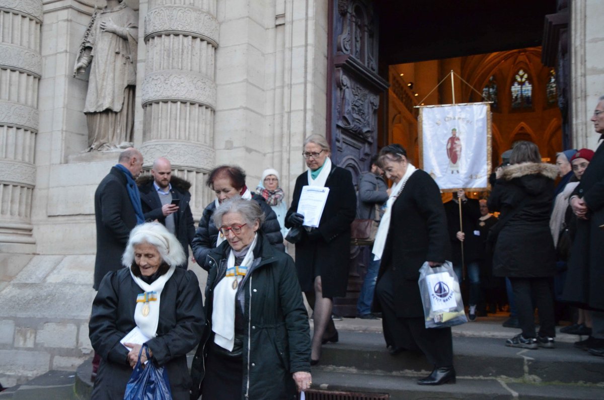 Ouverture de l'année diocésaine des 1600 ans de sainte Geneviève. © Michel Pourny / Diocèse de Paris.