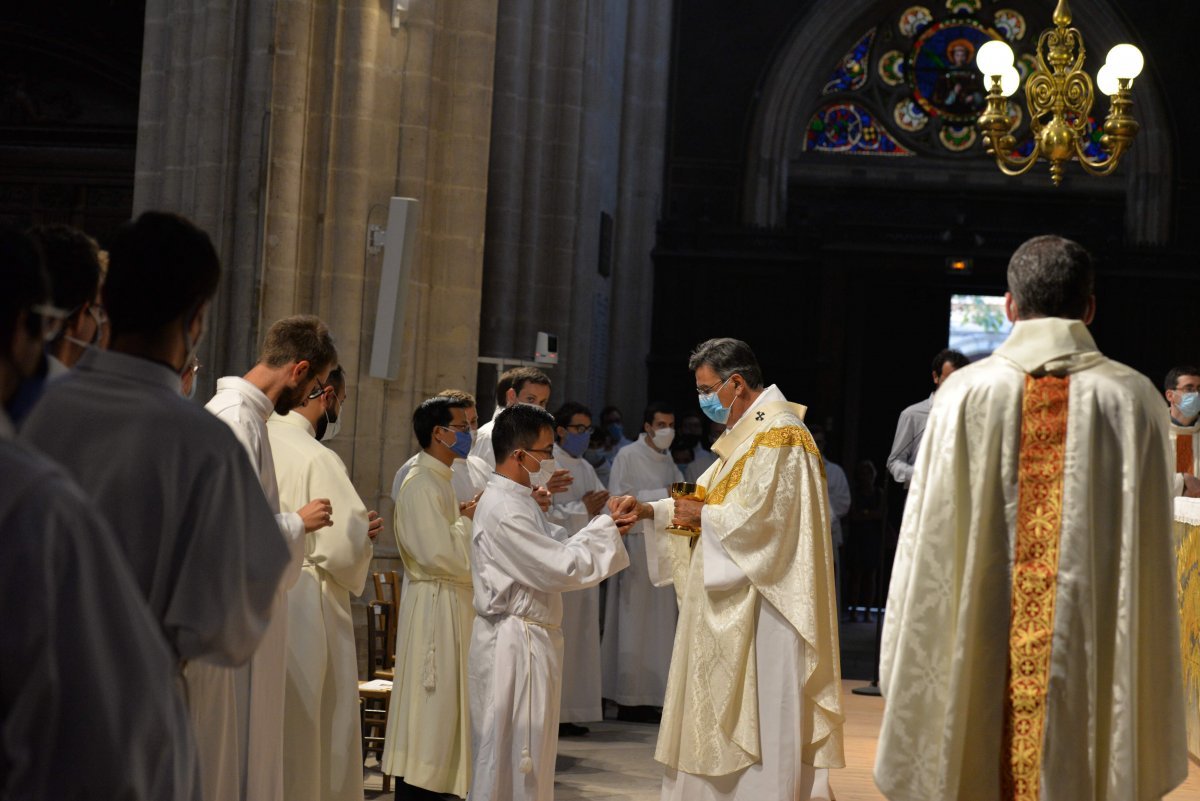 Messe de rentrée du Séminaire de Paris. © Marie-Christine Bertin / Diocèse de Paris.