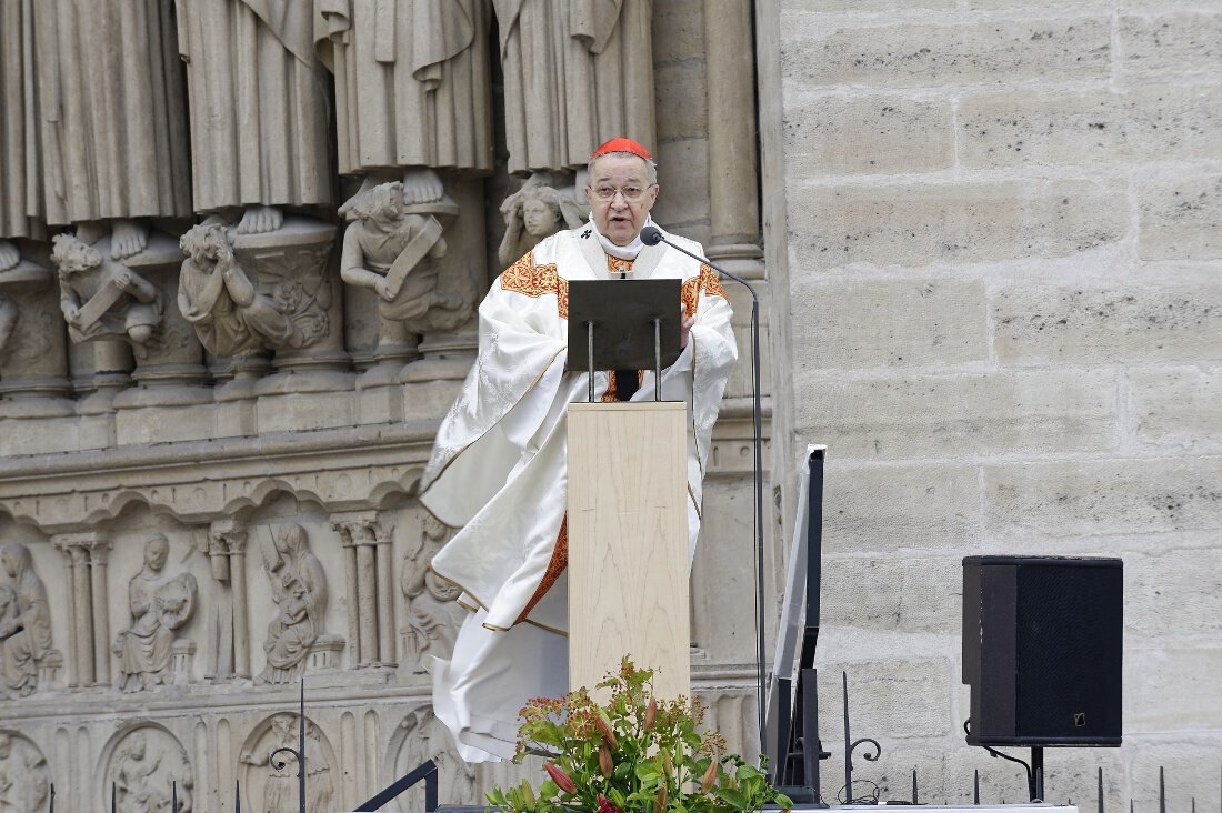 Homélie du cardinal André Vingt-Trois. © Trung Hieu Do / Diocèse de Paris.