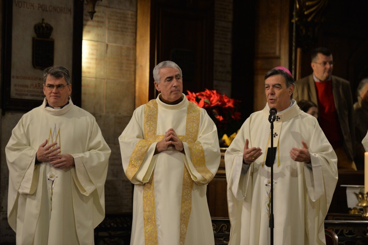 Solennité de Marie Mère de Dieu 2019 à Notre-Dame des Victoires. © Marie-Christine Bertin / Diocèse de Paris.