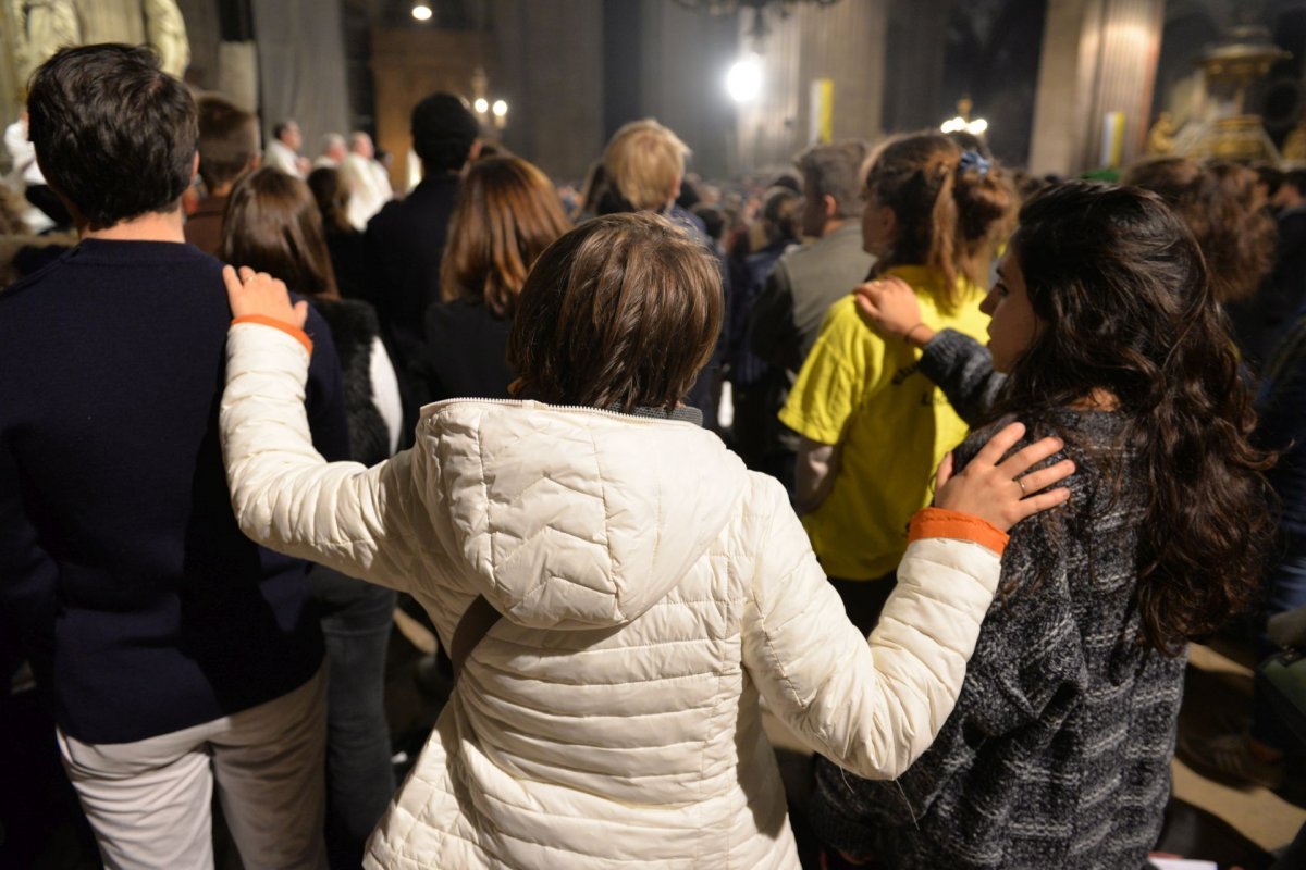 Messe des étudiants 2022. © Marie-Christine Bertin / Diocèse de Paris.