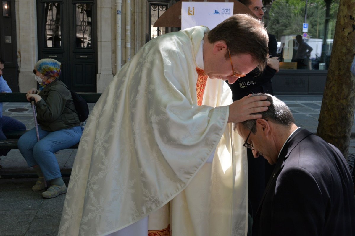 Ordination sacerdotale 2023. © Marie-Christine Bertin / Diocèse de Paris.