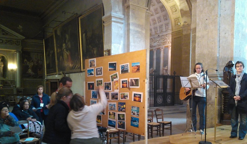 Exposition de photos sur la beauté de la création. © D.R.