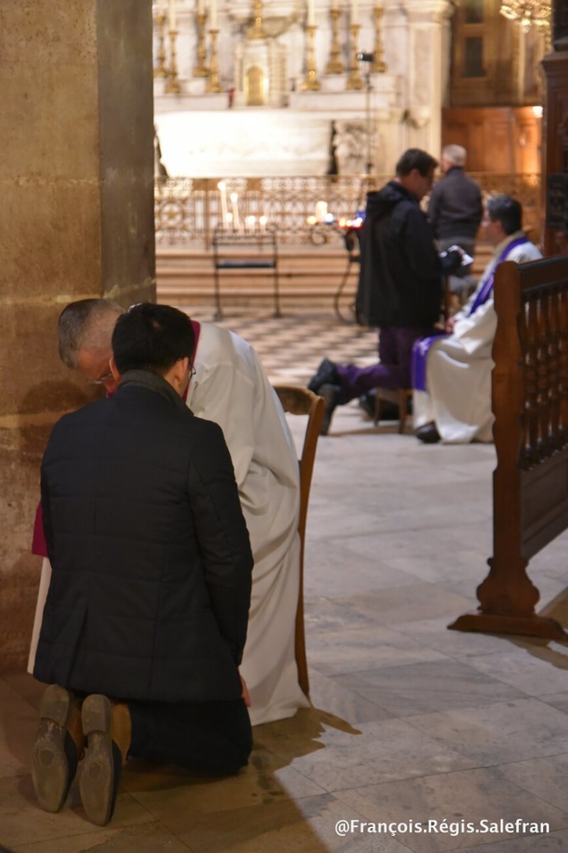 “Marche de Saint-Joseph”, confessions à Saint-Eustache. 