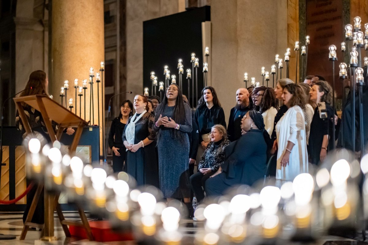 Jubilé des Pauvres à Rome avec Fratello. © Marine Clerc.