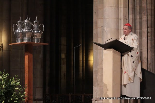 Homélie du cardinal André Vingt-Trois. © Armelle de Brichambaut.