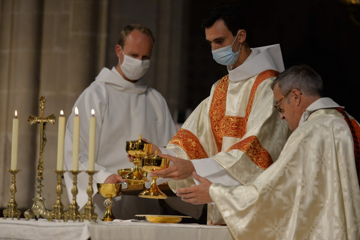 Messe de rentrée du Séminaire de Paris. © Marie-Christine Bertin / Diocèse de Paris.