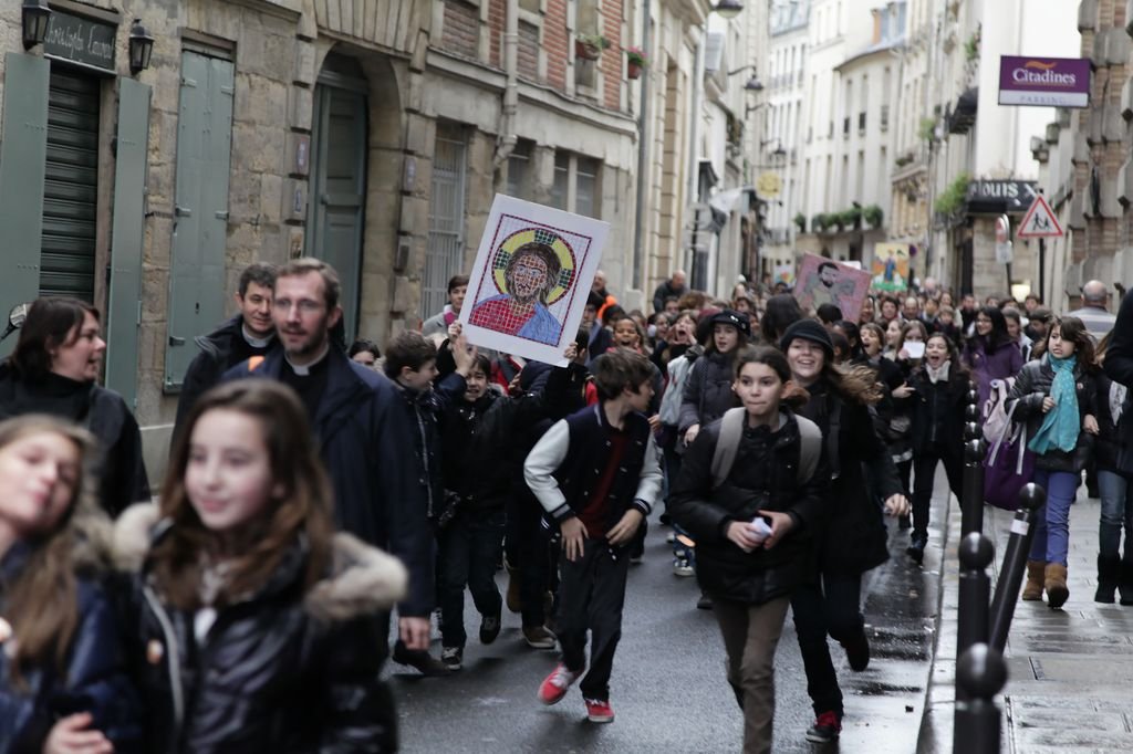 Rassemblement des 6e 2012. © Yannick Boschat.