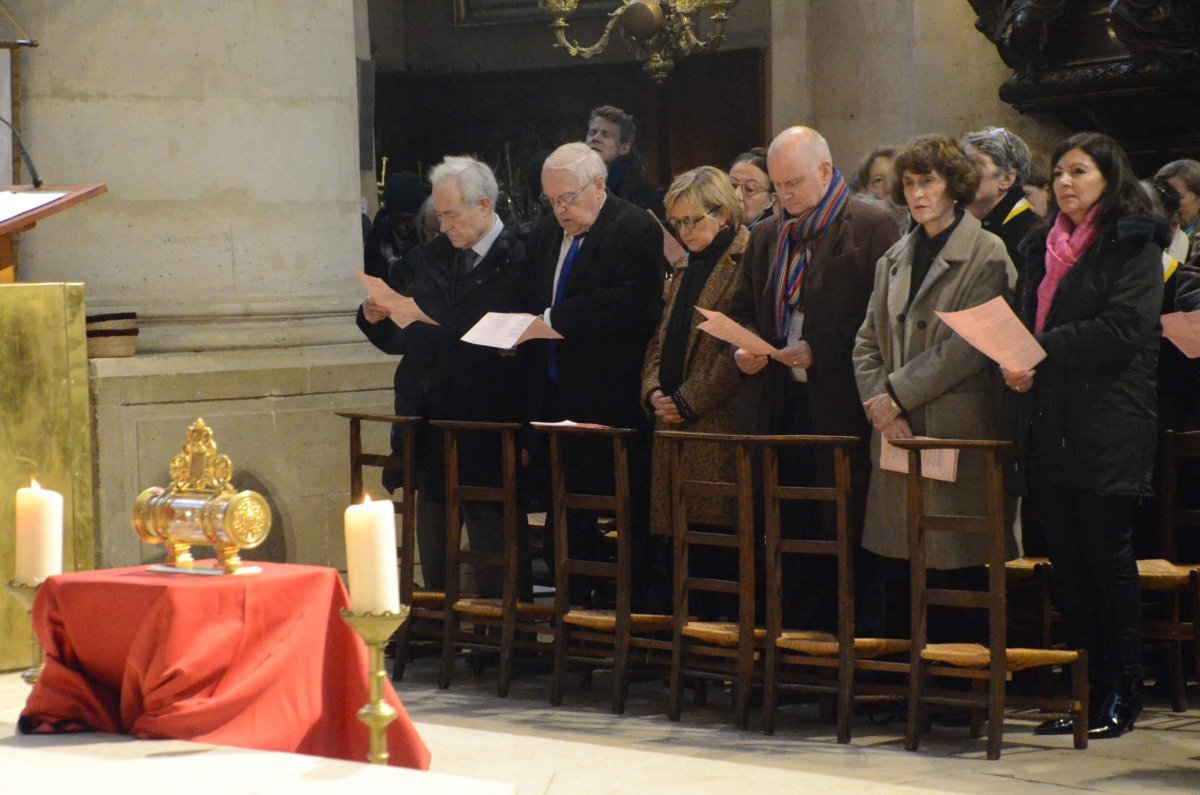 Neuvaine de sainte Geneviève. © Michel Pourny / Diocèse de Paris.