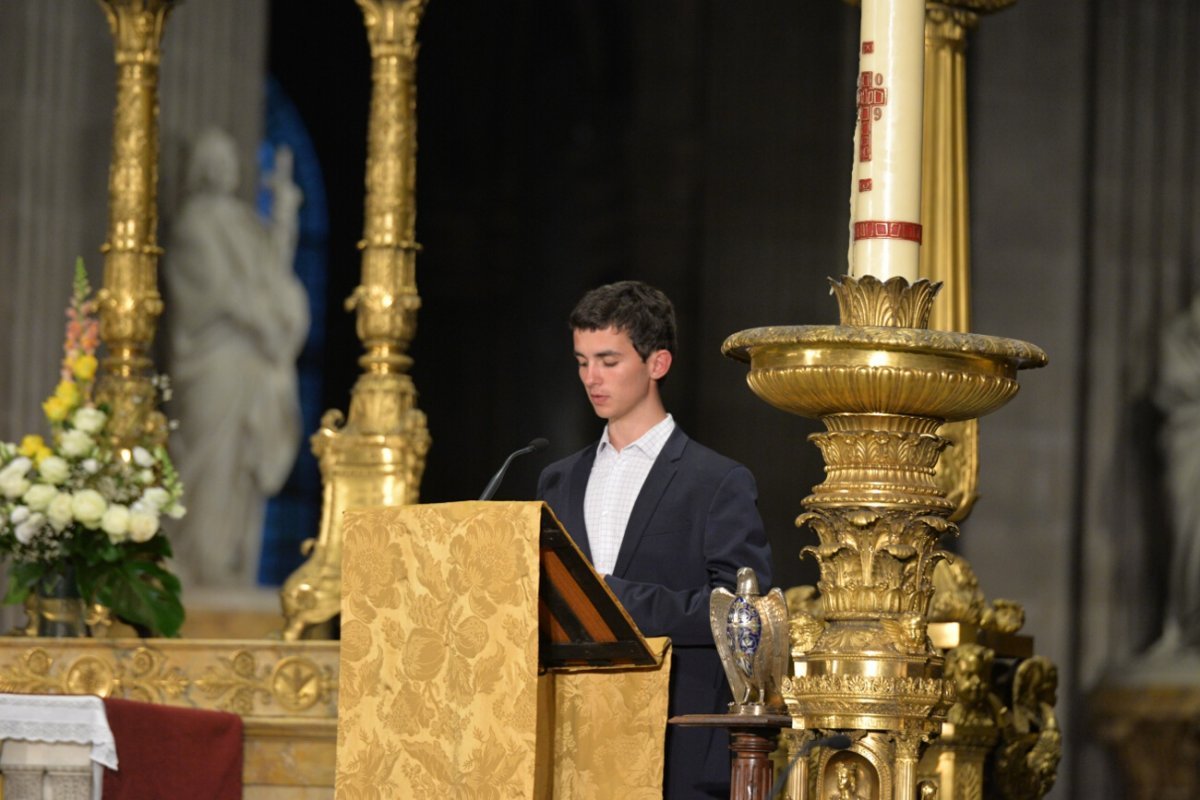 Confirmation d'adultes 2019. © Marie-Christine Bertin / Diocèse de Paris.