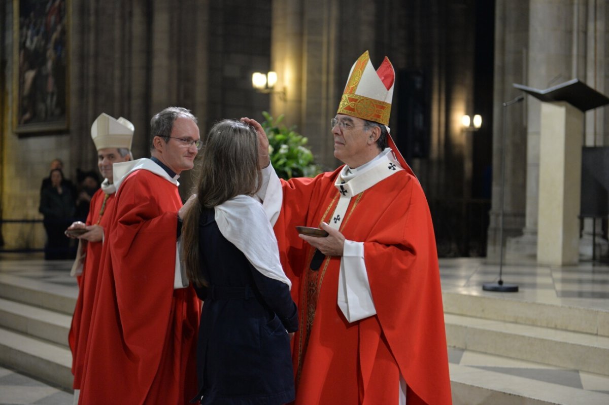 Confirmation d'adultes de novembre 2018. © Marie-Christine Bertin.