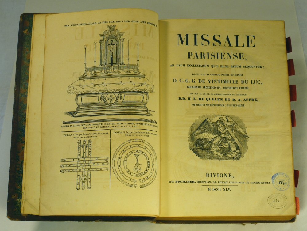 Missale Parisiense de 1830. 