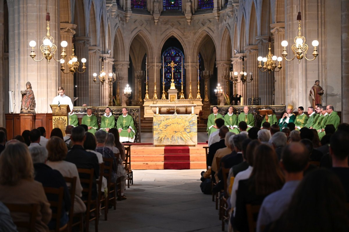 Messe de rentrée du Séminaire de Paris. © Marie-Christine Bertin / Diocese de Paris.
