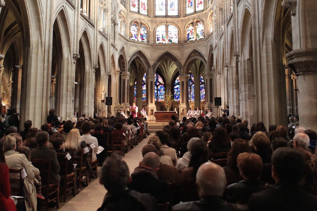 Homélie du cardinal André Vingt-Trois. © Yannick Boschat / Diocèse de Paris.