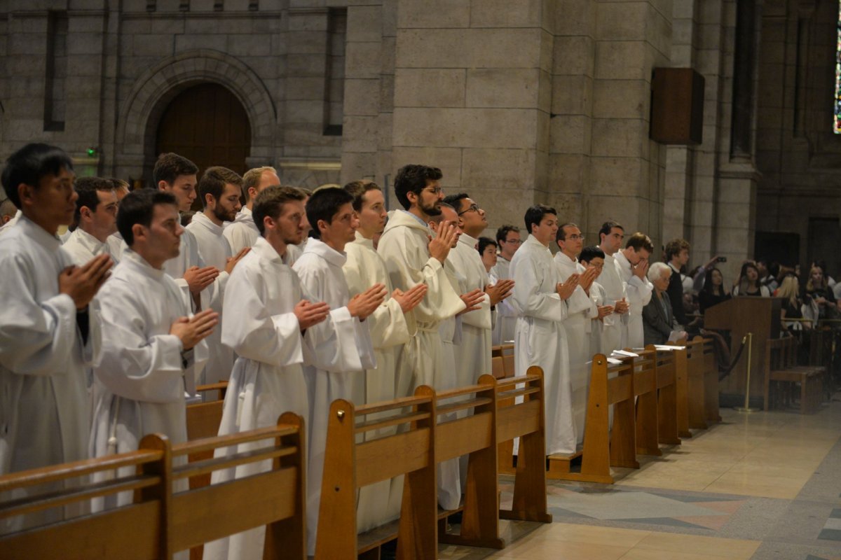 Messe de rentrée du Séminaire de Paris. 15 septembre 2018 © Marie-Christine Bertin / Diocèse de Paris.