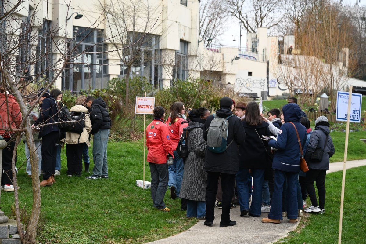 Rassemblement des 6ème 2026. © Marie-Christine Bertin / Diocèse de Paris.