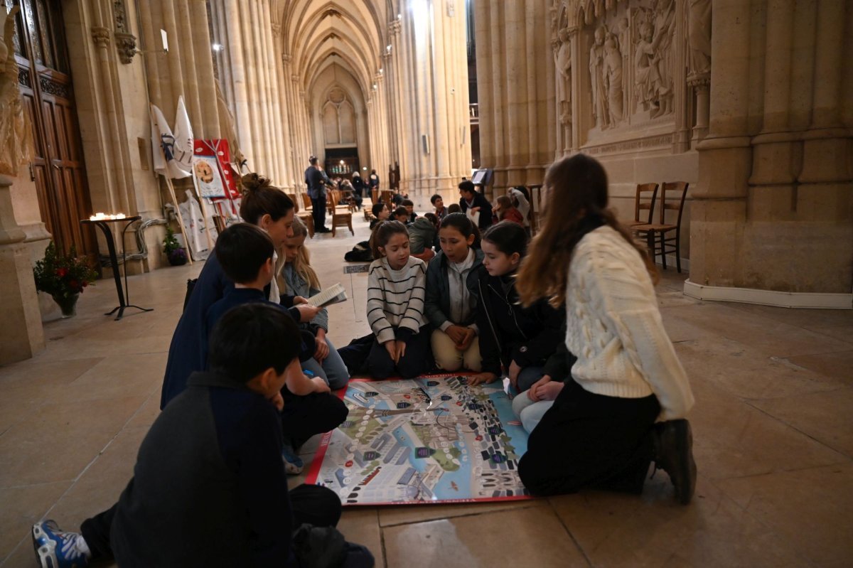 Rassemblement des CM1 2026. © Marie-Christine Bertin / Diocese de Paris.
