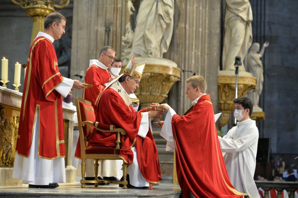 Ordinations sacerdotales 2020. © Marie-Christine Bertin / Diocèse de Paris.