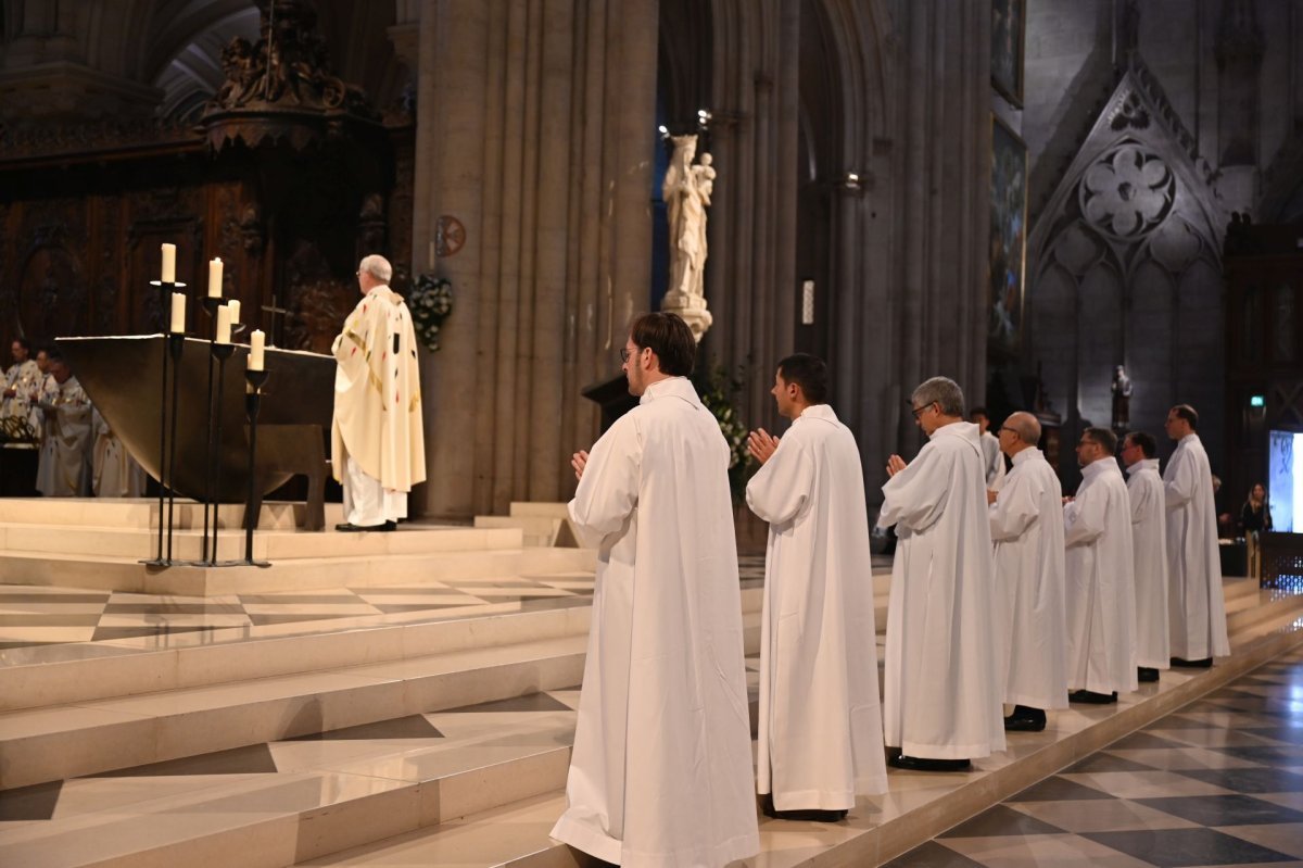 Ordinations des diacres permanents 2026. © Marie-Christine Bertin / Diocèse de Paris.