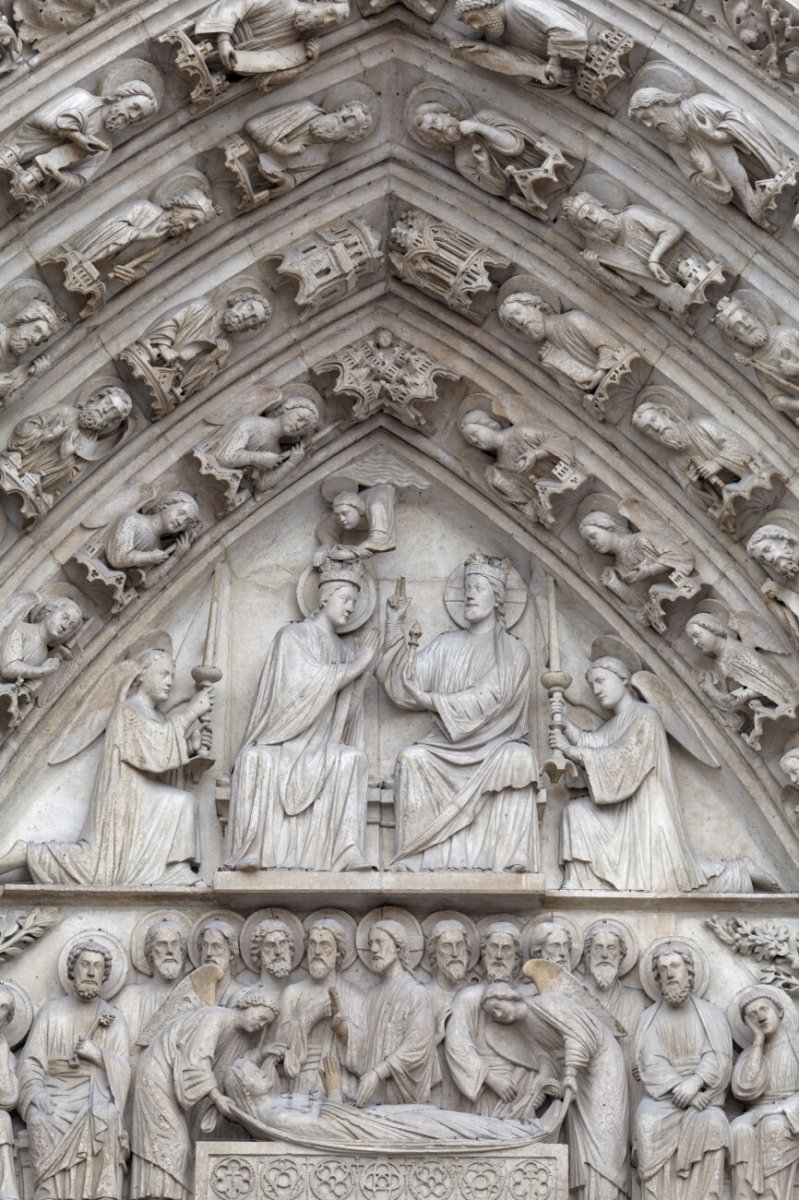 Portail de Notre-Dame de Paris. © Yannick Boschat.