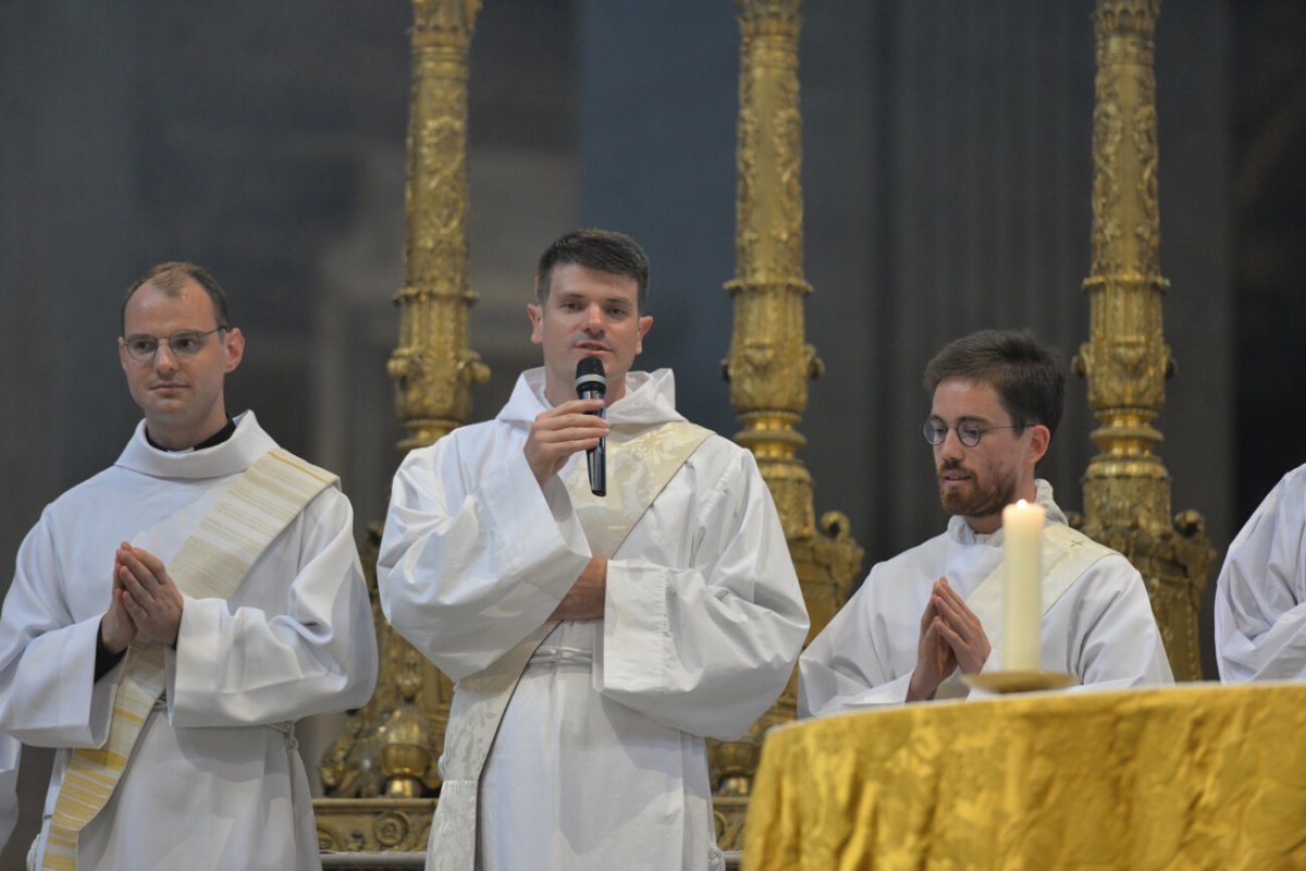 Messe pour les jeunes et les vocations. © Marie-Christine Bertin / Diocèse de Paris.