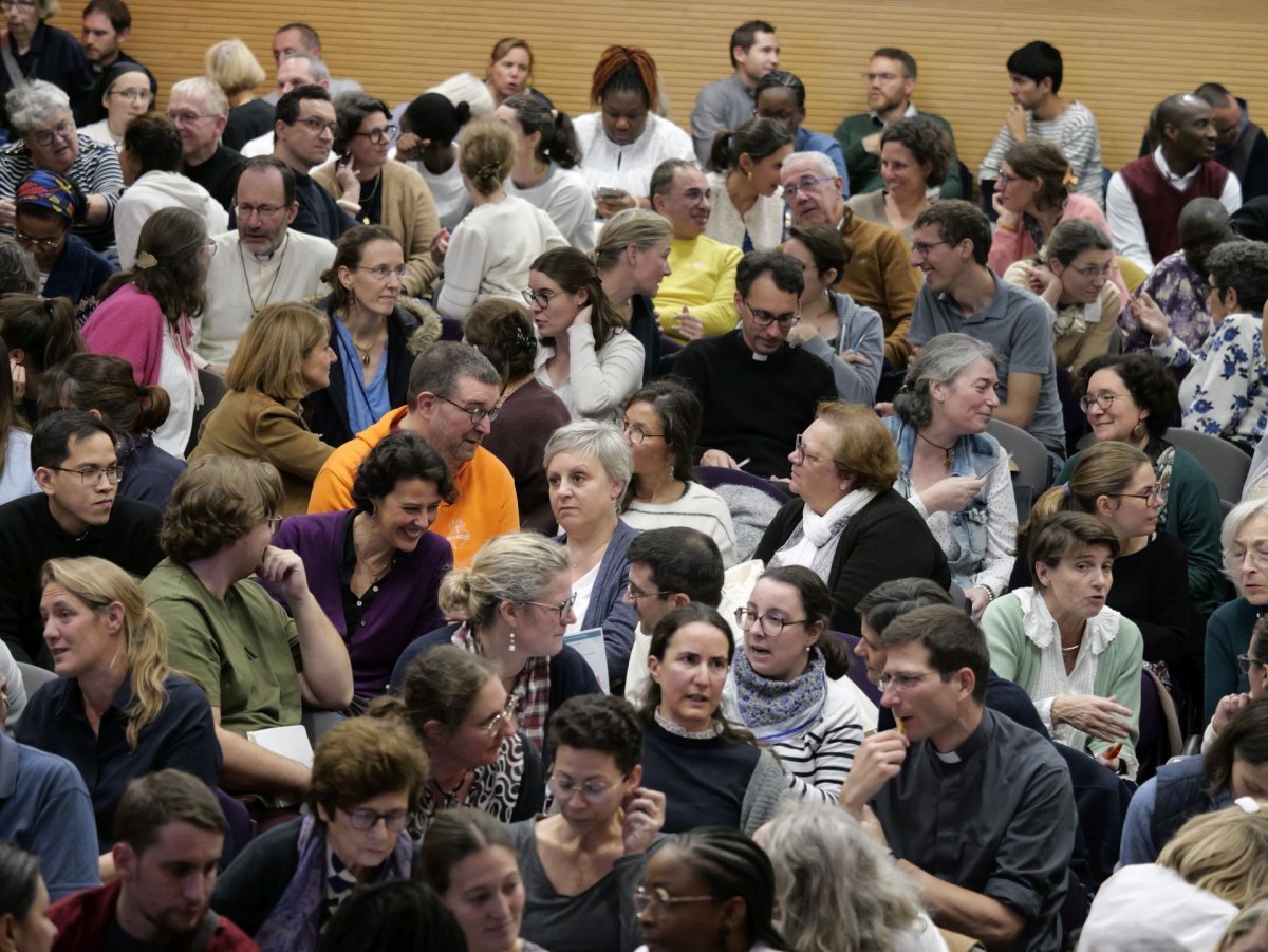 Atelier à la Faculté Loyola. © Yannick Boschat / Diocèse de Paris.