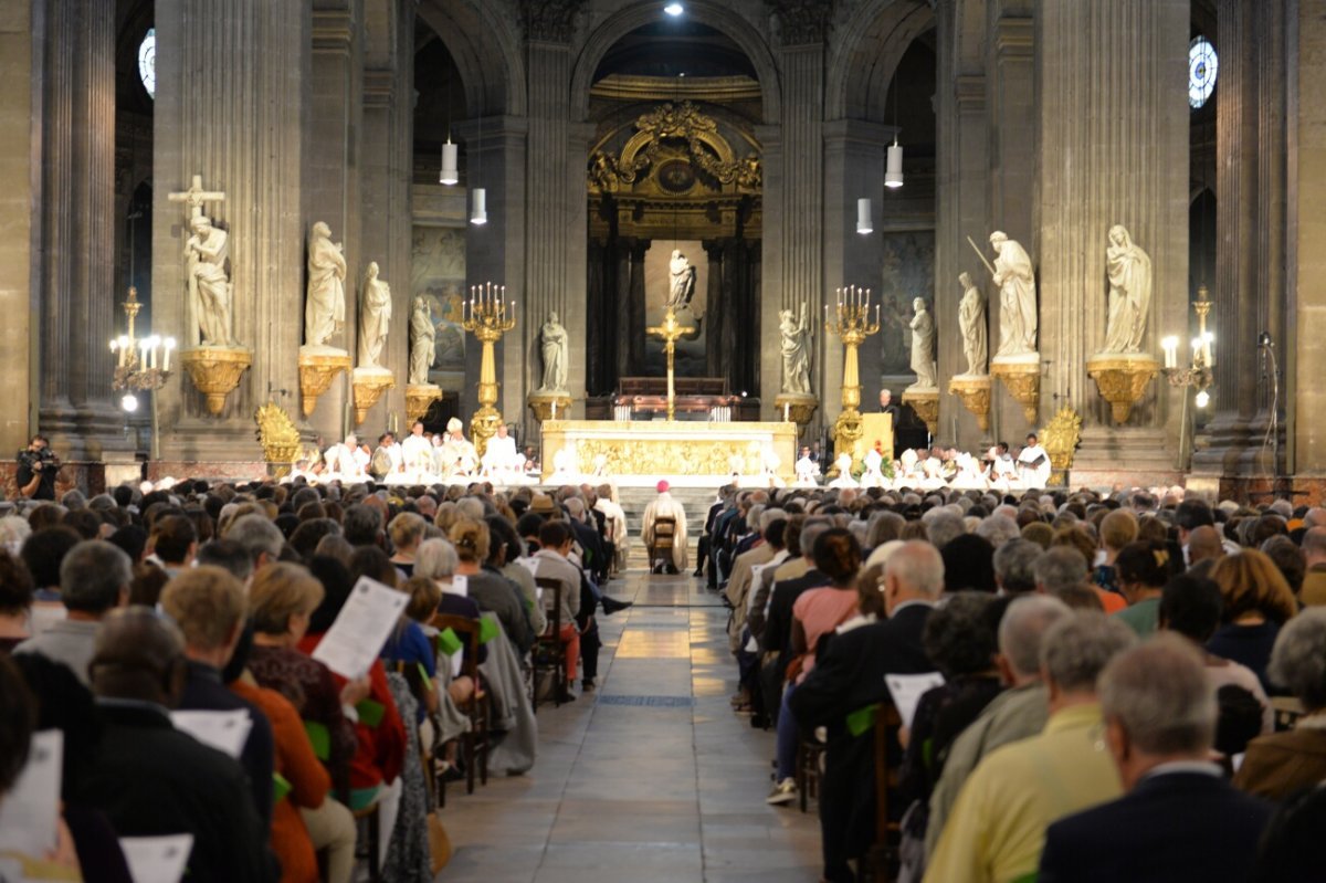 Ordination épiscopale de Mgr Philippe Marsset. © Marie-Christine Bertin / Diocèse de Paris.