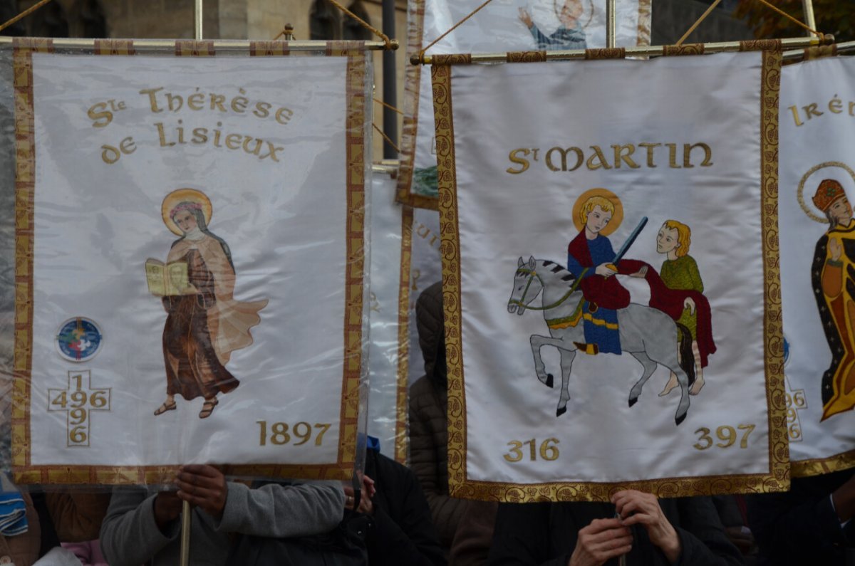 Procession de la Toussaint 2021. © Michel Pourny.