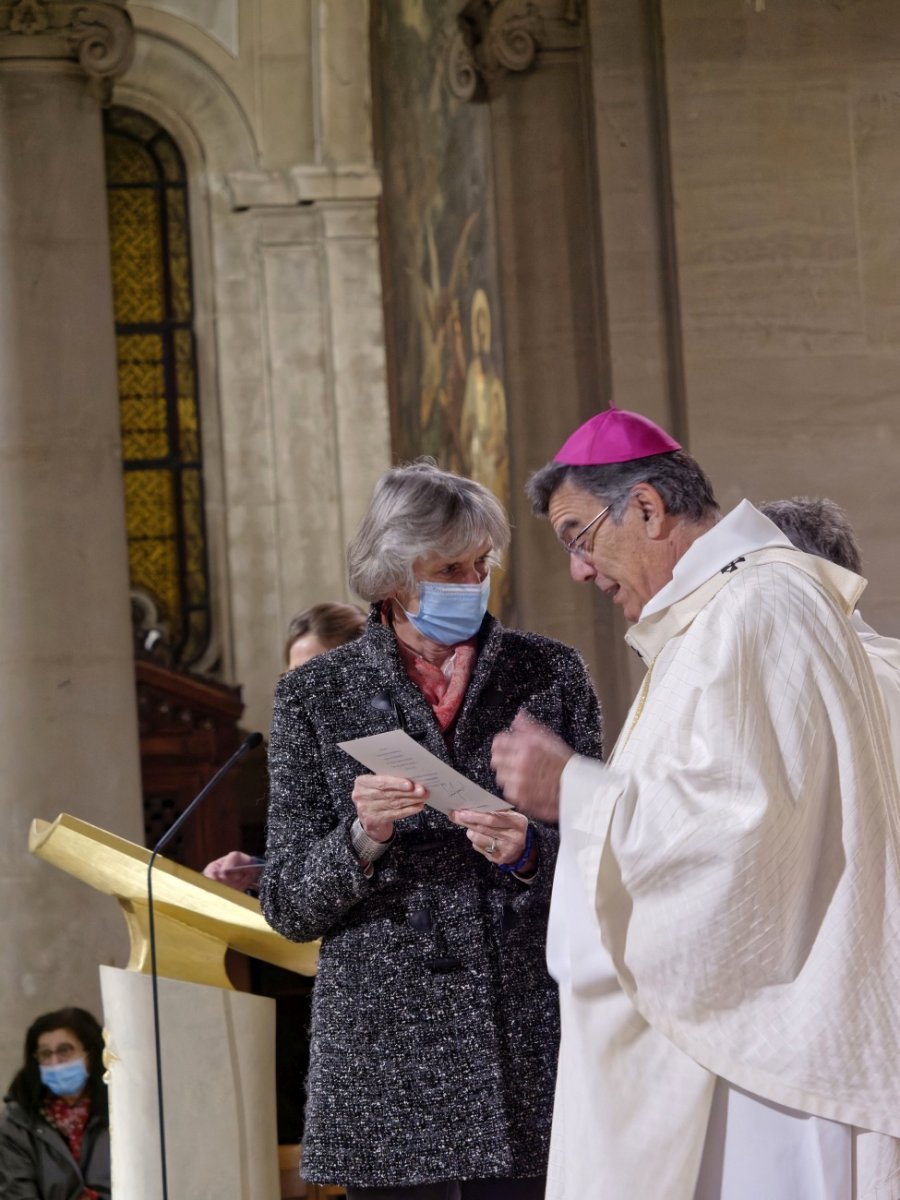 Envoi des baptisés en mission diocésaine. © Yannick Boschat / Diocèse de Paris.