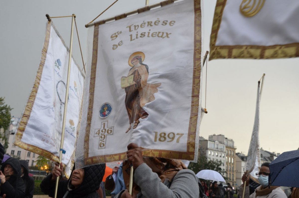 Procession de la Toussaint 2021. © Michel Pourny.