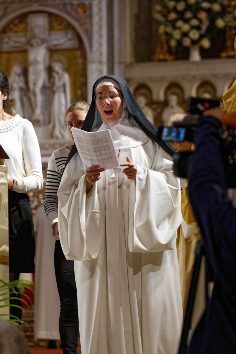 Messe d'ouverture du Jubilé du Sacré-Cœur de Montmartre. © Yannick Boschat / Diocèse de Paris.