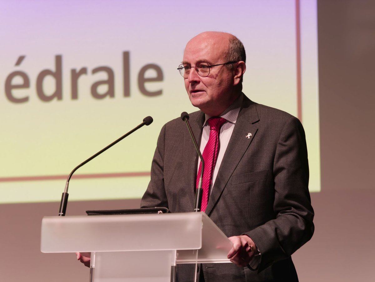 Conférence “Que nous dit une cathédrale ?”. © Yannick Boschat / Diocèse de Paris.