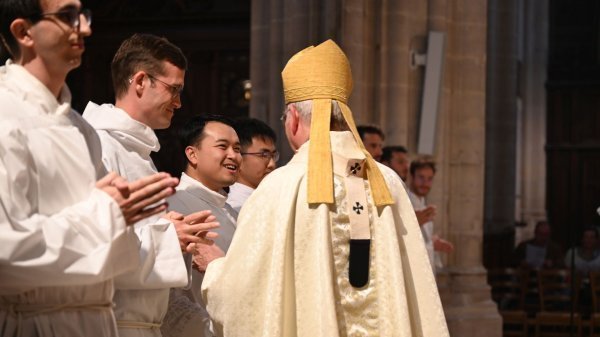 Messe de rentrée du séminaire 2025 avec rite d'admission des candidats au sacerdoce