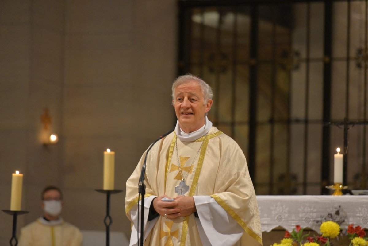 Rassemblement des servants et servantes de la liturgie. © Marie-Christine Bertin / Diocèse de Paris.