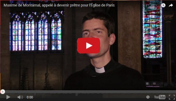 Maxime, appelé à devenir prêtre pour Paris 