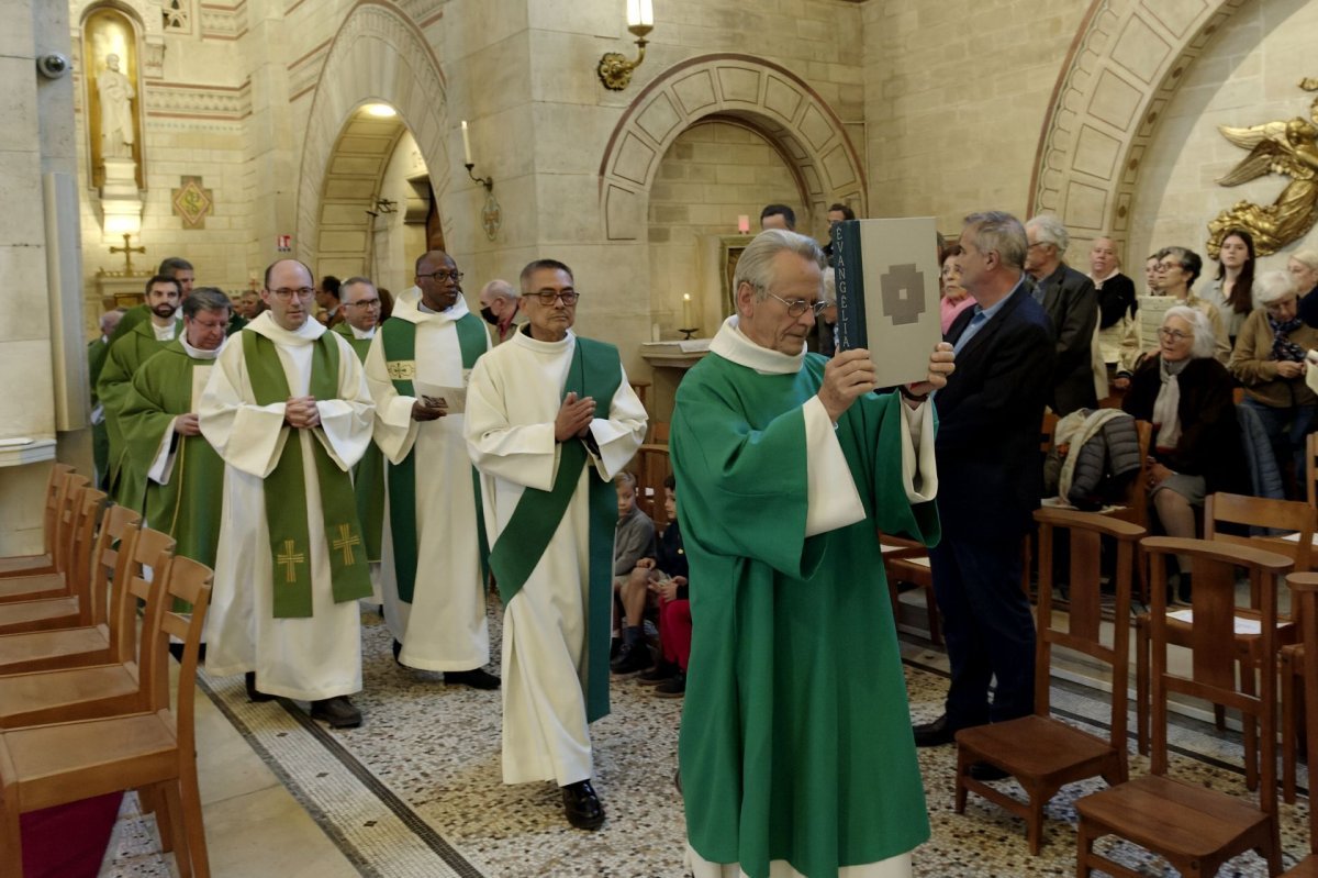 Inauguration de l'église restaurée de Notre-Dame d'Auteuil. © Trung Hieu Do / Diocèse de Paris.