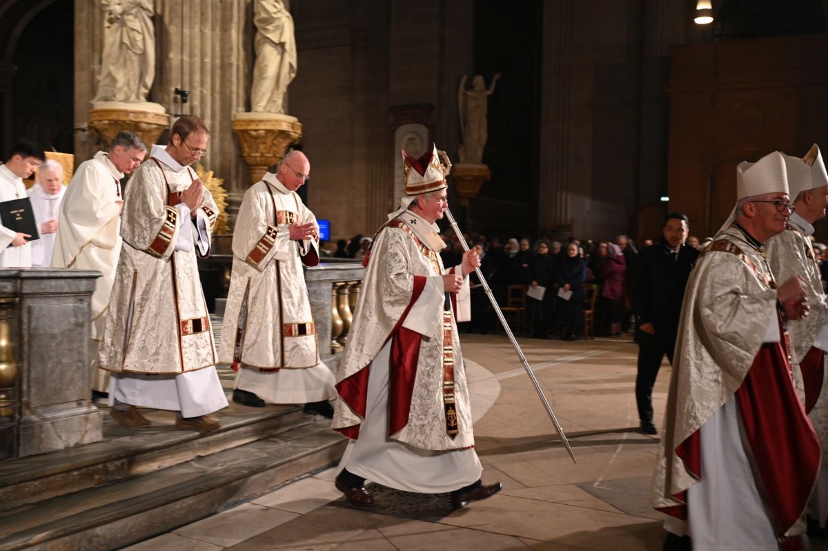 Messe chrismale 2024. © Marie-Christine Bertin / Diocèse de Paris.