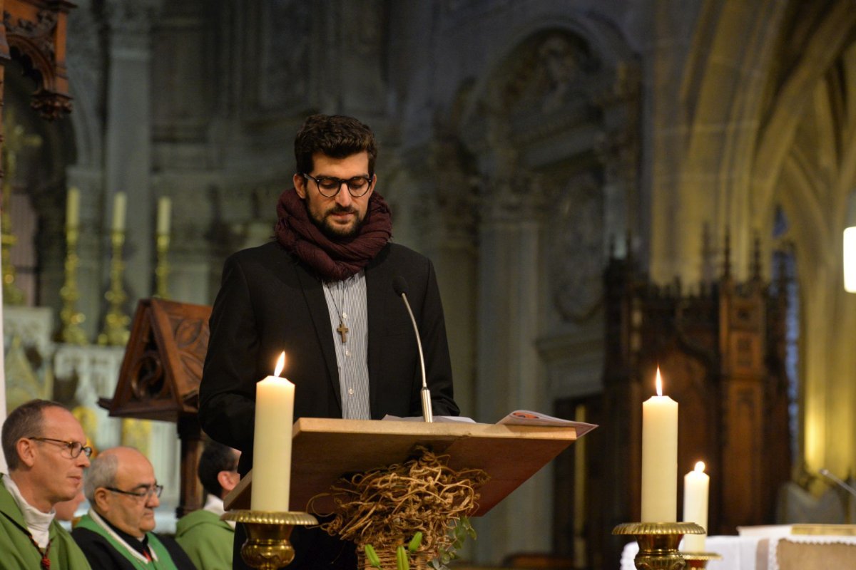 Lors d'une ordination diaconale à Saint-Laurent. 7 octobre 2017 © Marie-Christine Bertin / Diocèse de Paris.