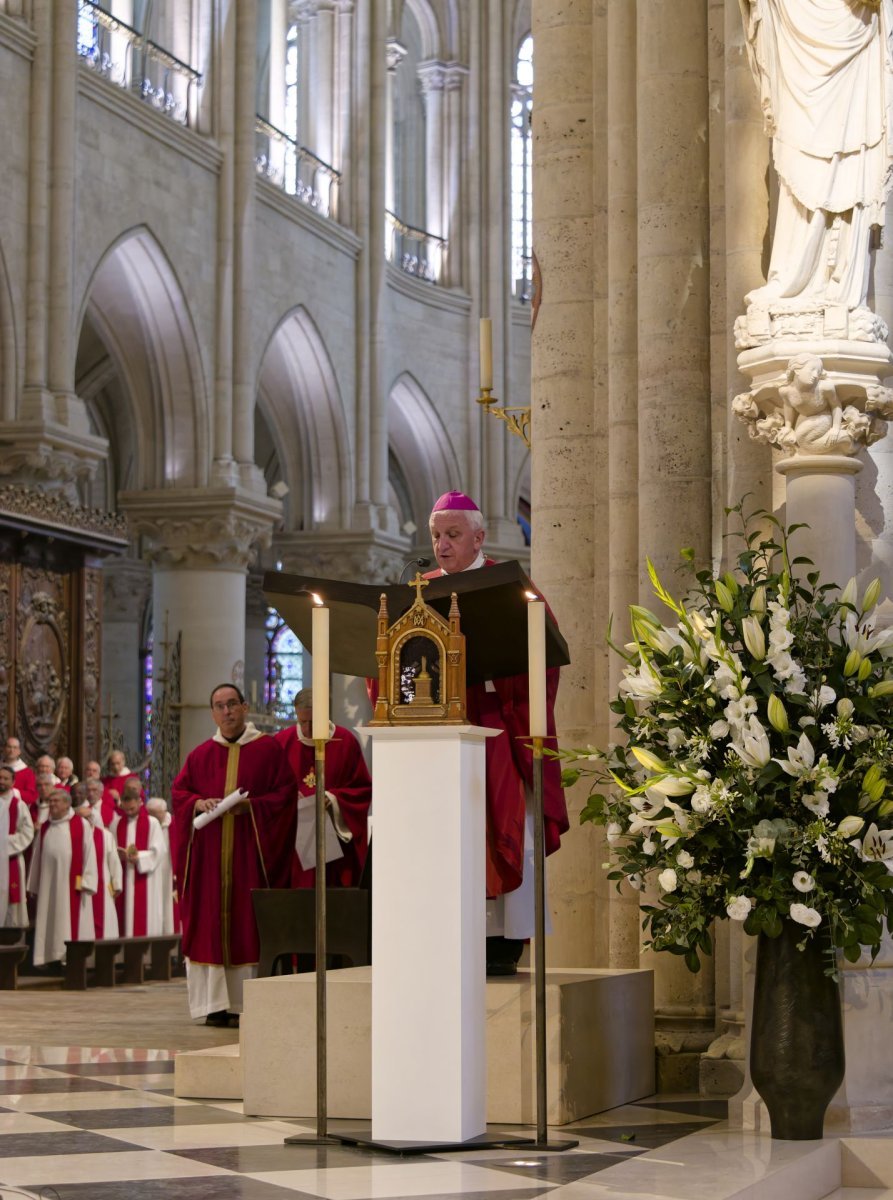 Messe d'action de grâce pour la canonisation des 16 carmélites de Compiègne. © Yannick Boschat / Diocèse de Paris.