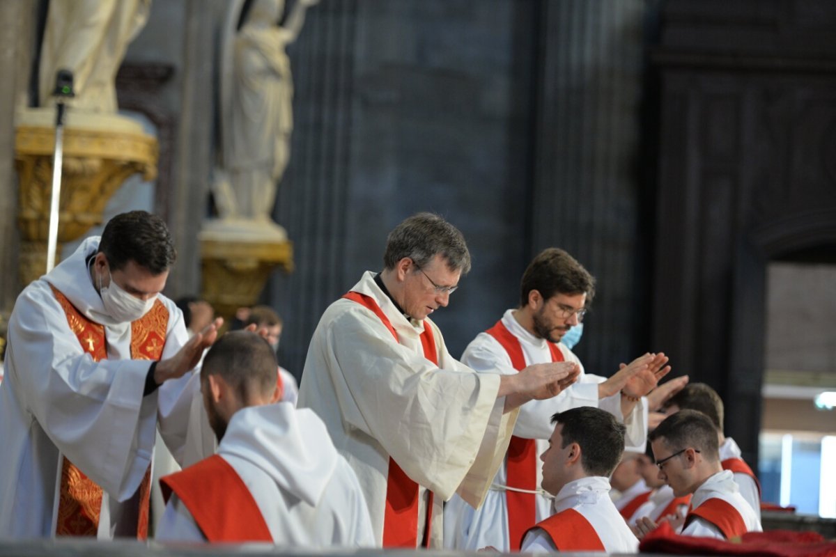 Ordinations sacerdotales 2020. © Marie-Christine Bertin / Diocèse de Paris.