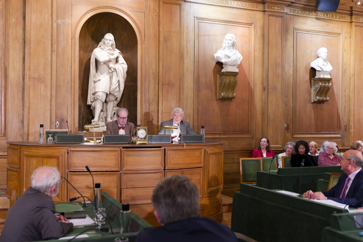 Journée à l'Institut de France. © Yannick Boschat / Diocèse de Paris.