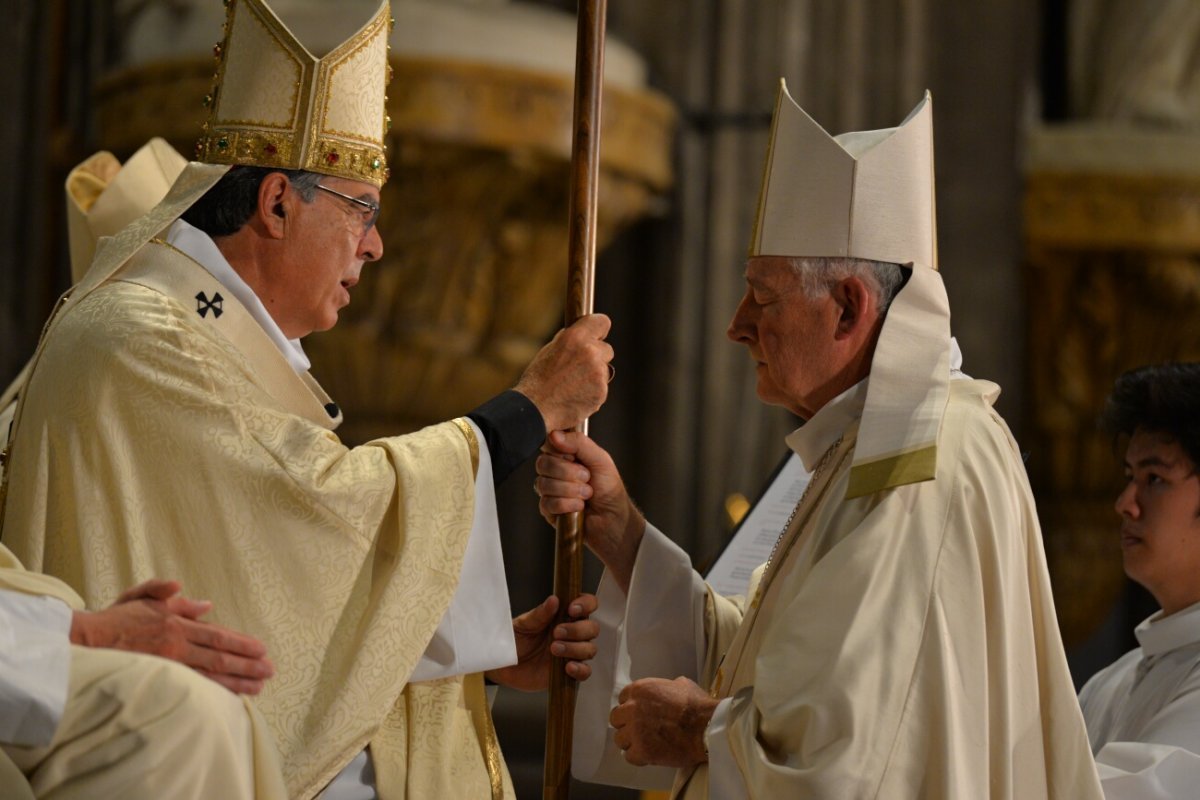 Ordination épiscopale de Mgr Philippe Marsset. © Marie-Christine Bertin / Diocèse de Paris.