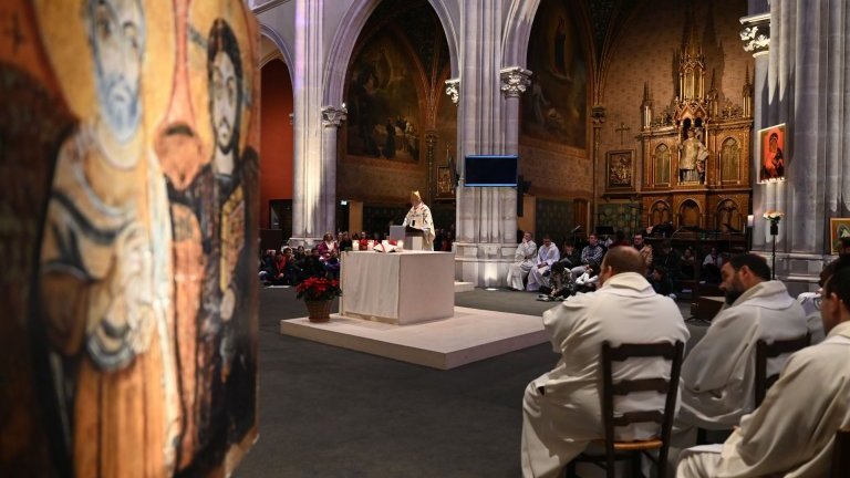 Messe à Saint-Ignace