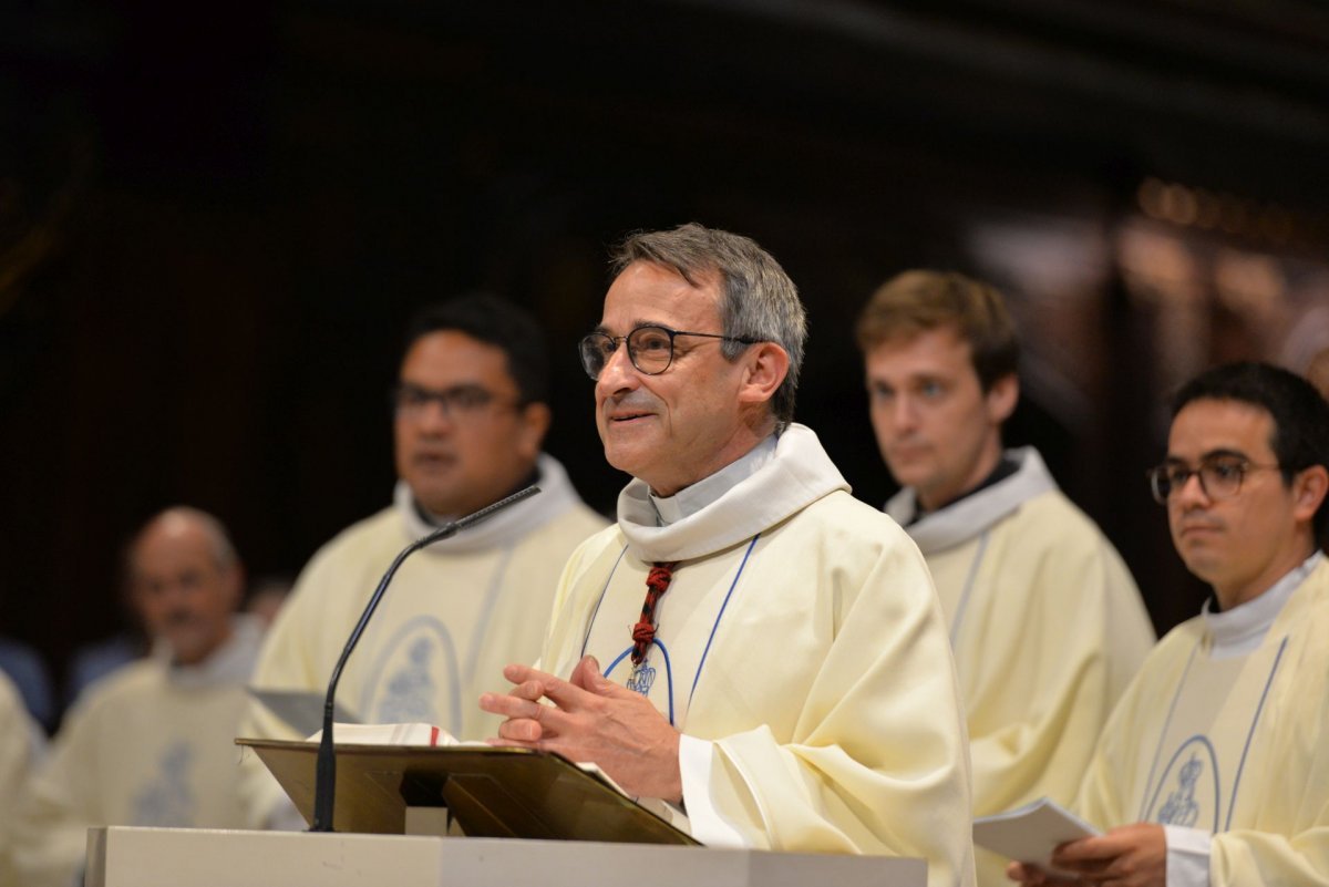 Messe des nouveaux prêtres à Notre-Dame des Victoires. © Marie-Christine Bertin / Diocèse de Paris.