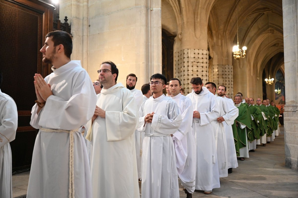 Messe de rentrée du Séminaire de Paris. © Marie-Christine Bertin / Diocese de Paris.