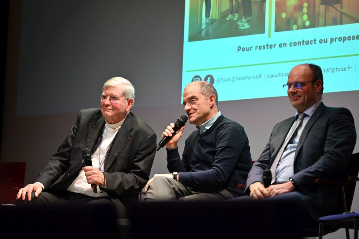 Ateliers au Collège des Bernardins. © Marie-Christine Bertin / Diocèse de Paris.